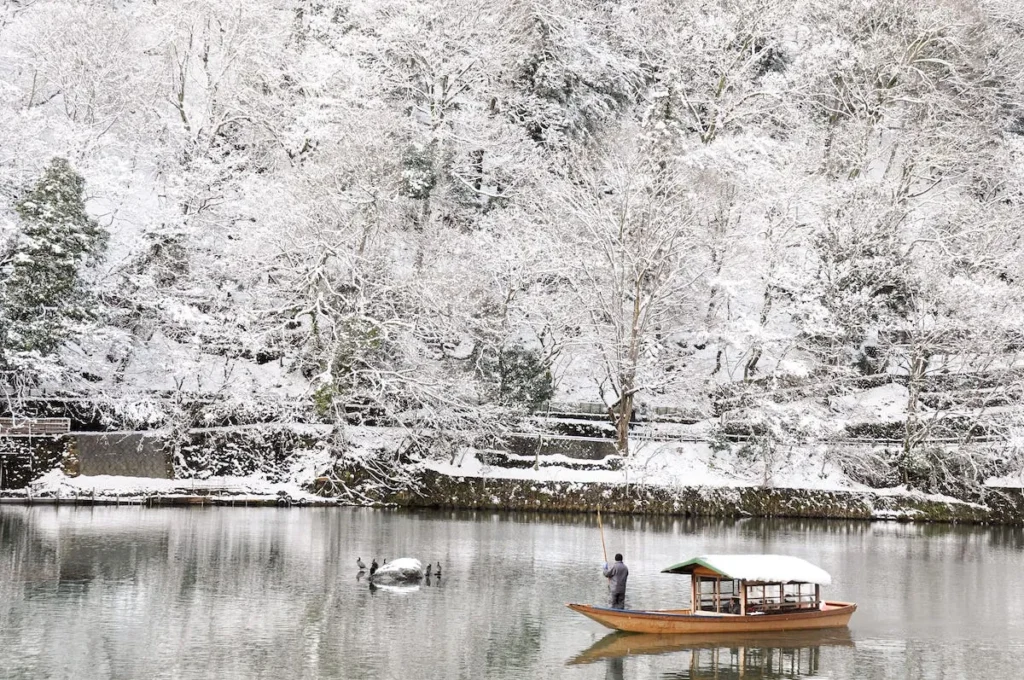 嵐山冬季